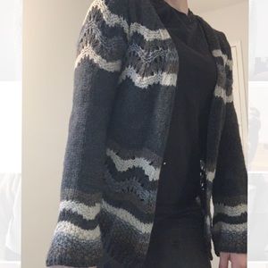 Knit cardigan